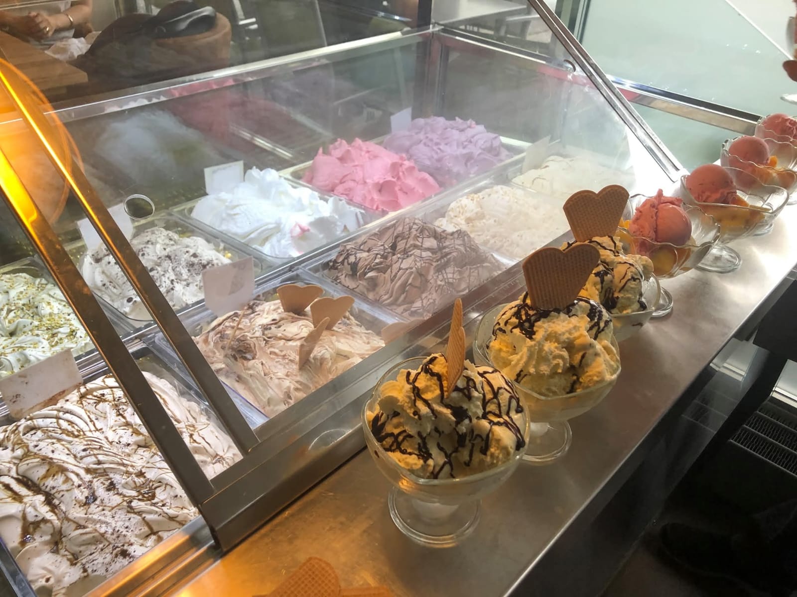Frisches Eis bei Alhambra Swiss